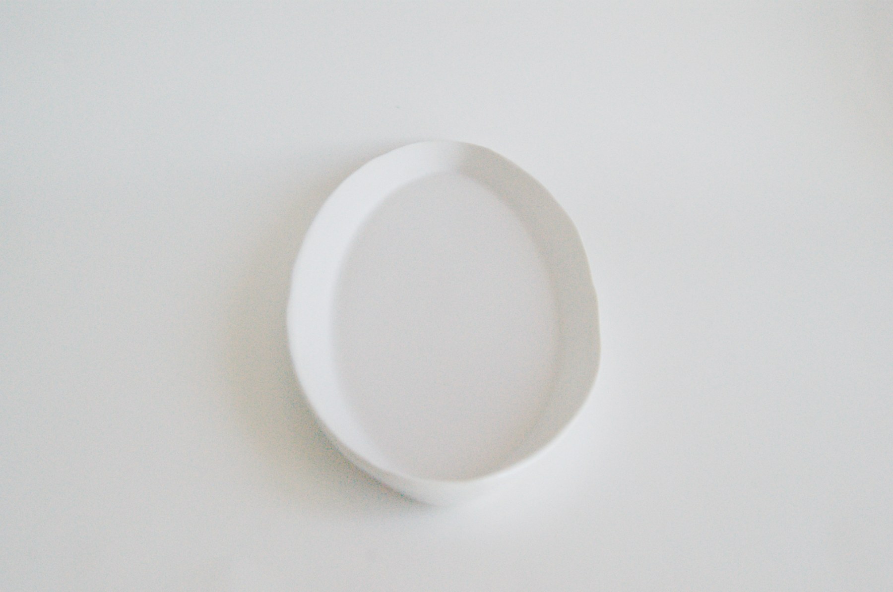 Small Serving Tray - White